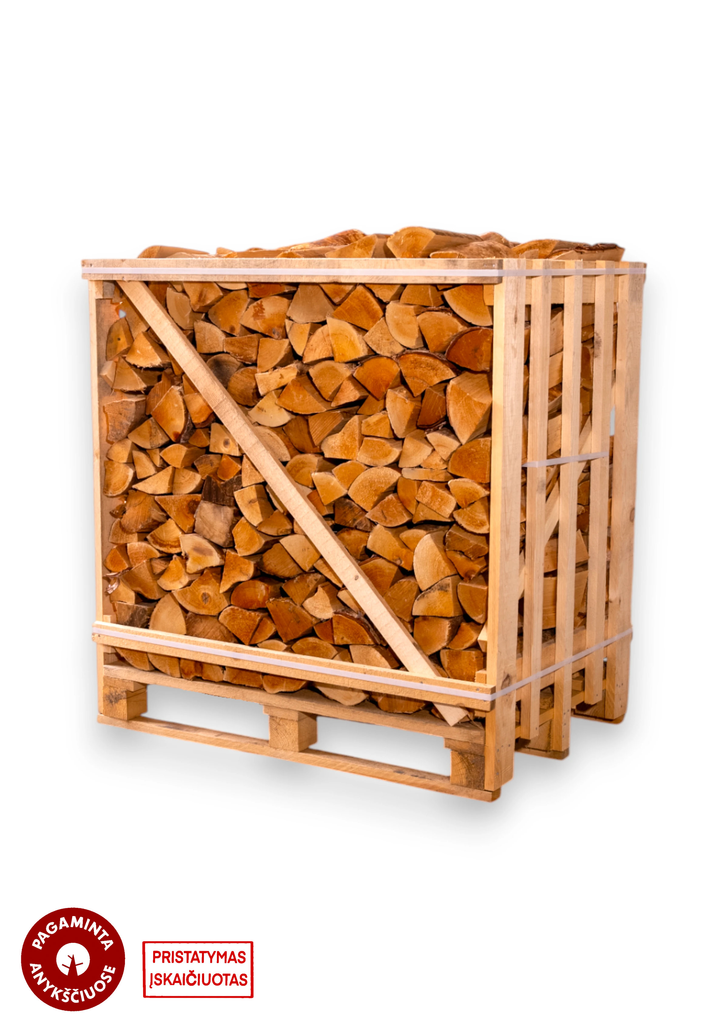 Sausos beržo malkos