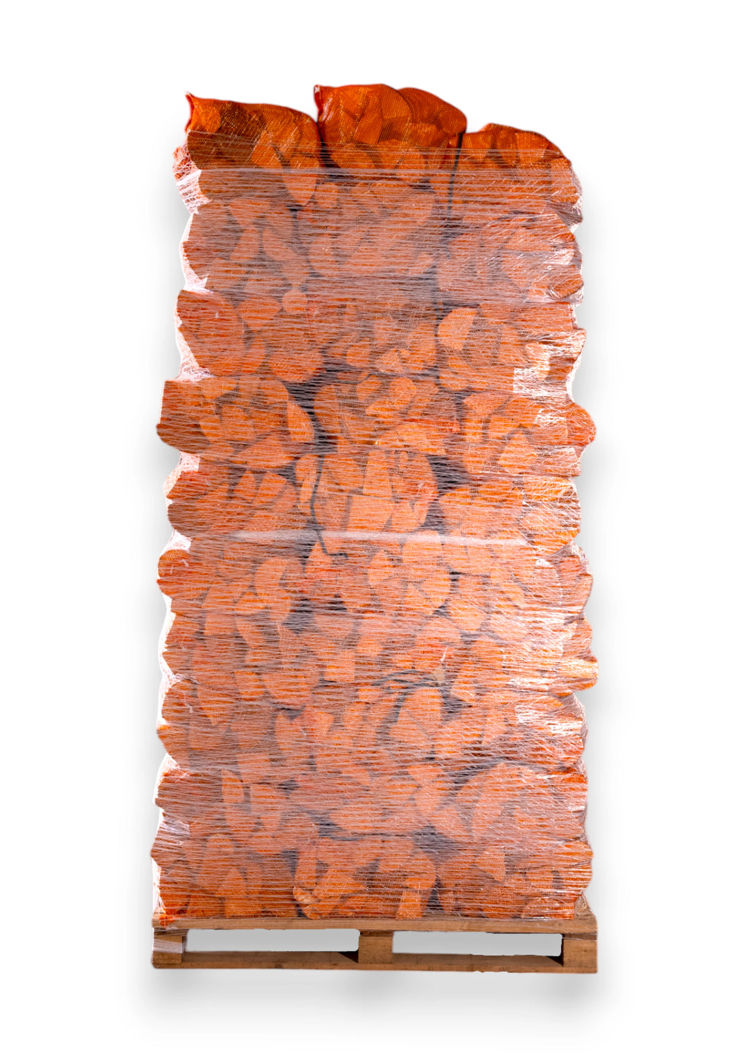 Džiovintos beržo malkos 22,5L tinkliniame maiše