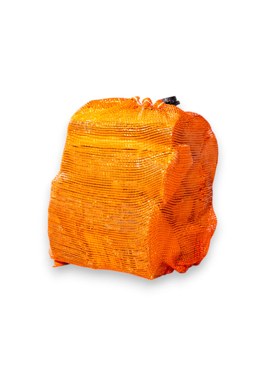 Džiovintos beržo malkos 22,5L tinkliniame maiše