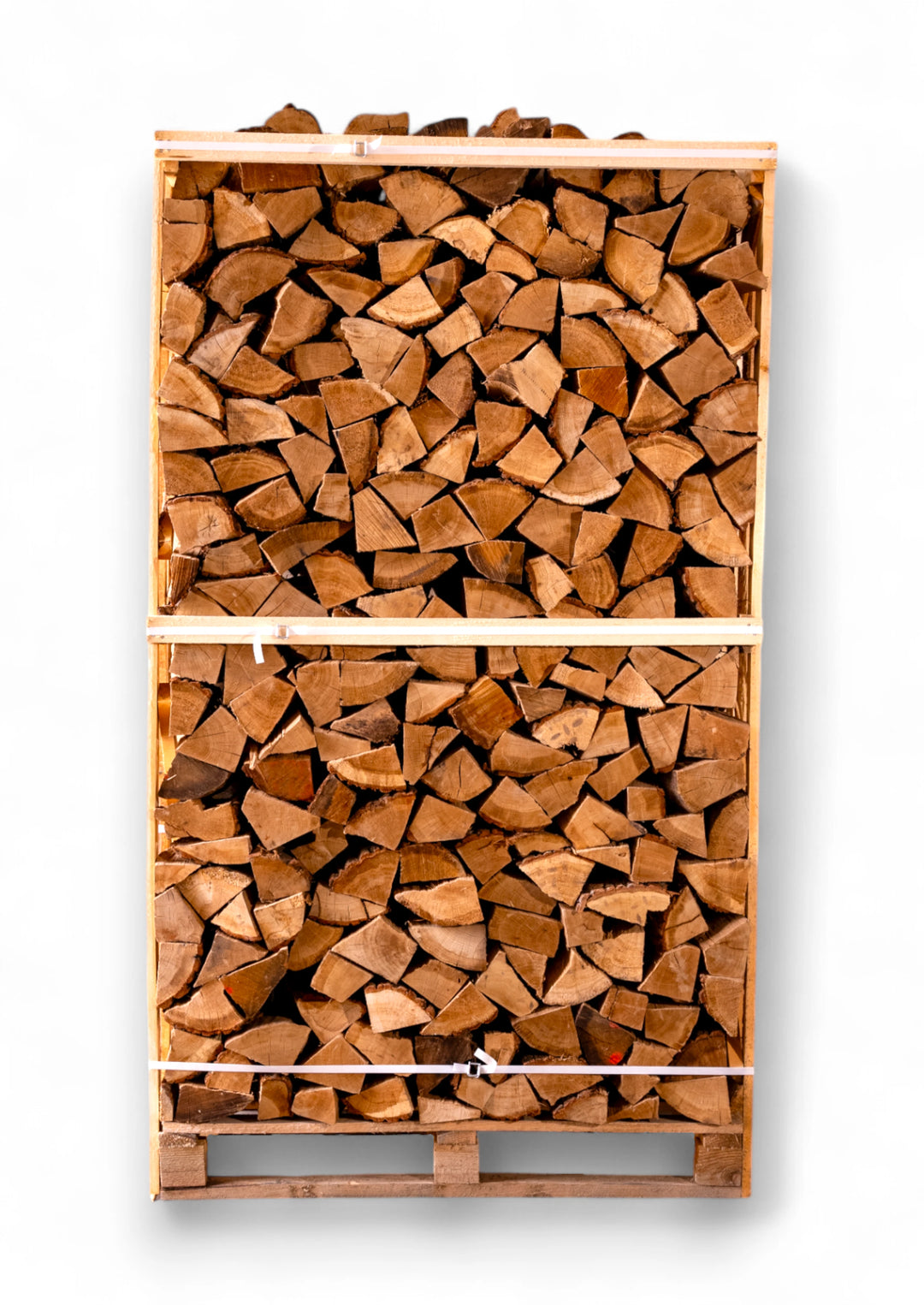 Džiovintos ąžuolo malkos medinėje dežėje ( 1.8 erdmetrio)