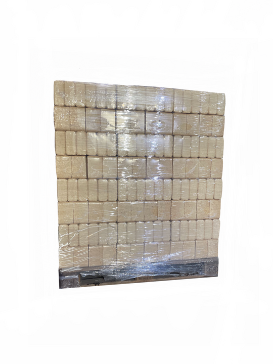 Spygliuočių medienos briketai (96 pakuotės po 12 vnt)